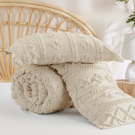 Arvena Boho Bettwäsche-Set aus Mikrofaser