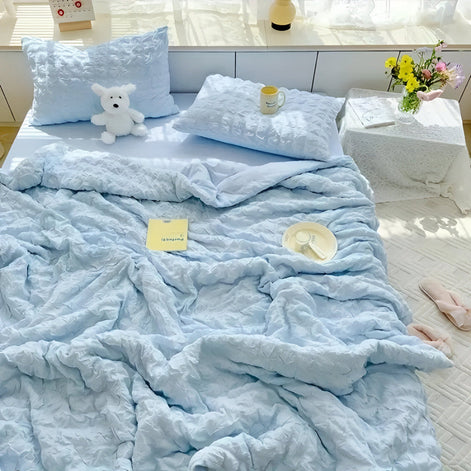 **Atmungsaktive Leichte Sommerbettdecke – Perfekter Komfort für Warme Nächte** 1