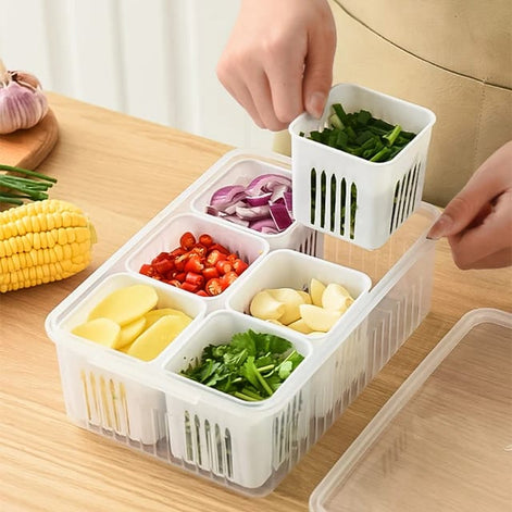 Aufbewahrungsboxen für Kühlschrank und Gefrierfach
