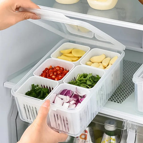Aufbewahrungsboxen für Kühlschrank und Gefrierfach