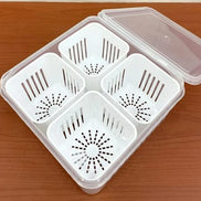 Aufbewahrungsboxen für Kühlschrank und Gefrierfach