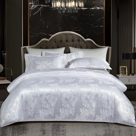 Bettdecke Satin Mit Blumendruck – Luxuriöser Komfort Für Ihre Nächte 3