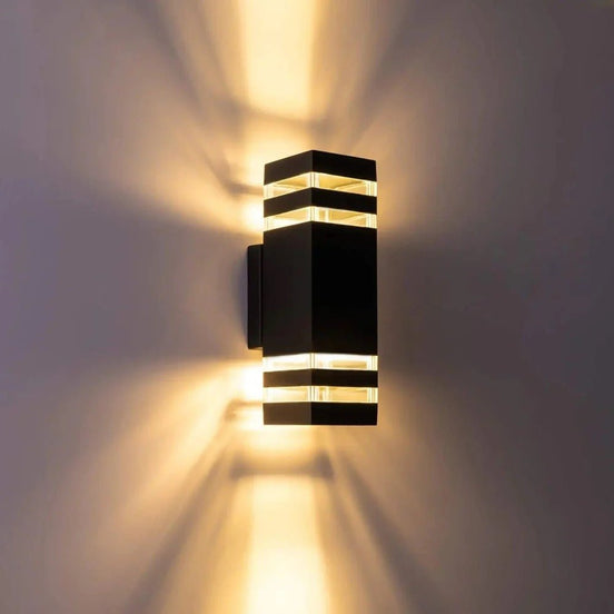 Black Outdoor Wall Light – Stylish Design for Enhanced Safety 1