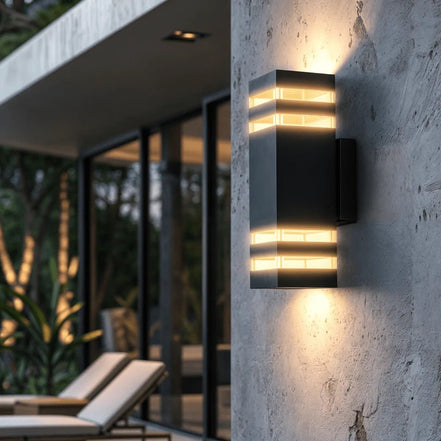 Black Outdoor Wall Light – Stylish Design for Enhanced Safety 4