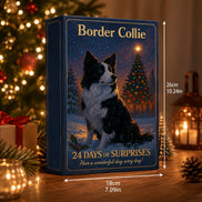 Border Collie Adventskalender mit 24 Türchen und Hundemotiven – Collenova