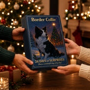 Border Collie Adventskalender mit 24 Türchen und Hundemotiven – Collenova