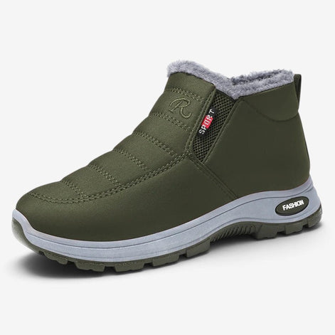 Gefütterte Stiefel mit Seitenreißverschluss Velrano