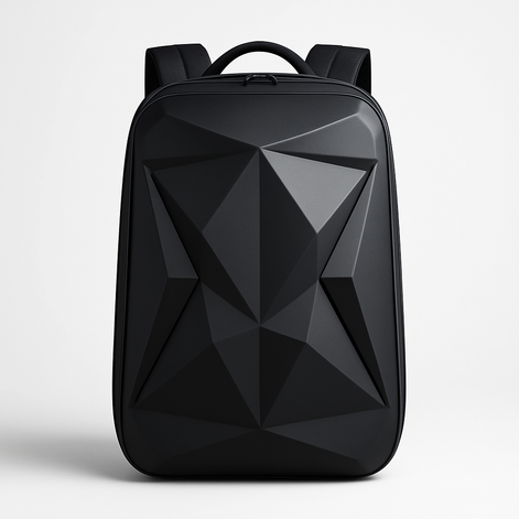 Hartschalen-Rucksack mit USB-Anschluss, 35L und 17,3 Zoll Laptopfach – Nexaro