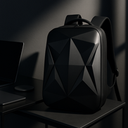 Hartschalen-Rucksack mit USB-Anschluss, 35L und 17,3 Zoll Laptopfach – Nexaro