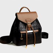 Norvella Rucksack Damen aus Leder mit mehreren Fächern und verstellbaren Gurten