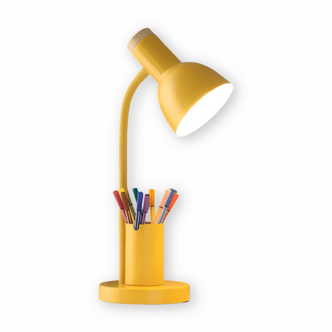 ClarioDesk LED-Schreibtischleuchte mit integriertem Stiftefach