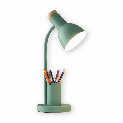 ClarioDesk LED-Schreibtischleuchte mit integriertem Stiftefach
