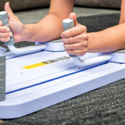 CoreFlex Trainingsroller mit Ellbogenauflage – kompaktes Fitnessgerät für Zuhause