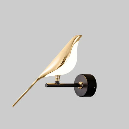 Aviora Wandlampe in Vogelform – LED Wandleuchte mit verstellbarer Lichtausrichtung