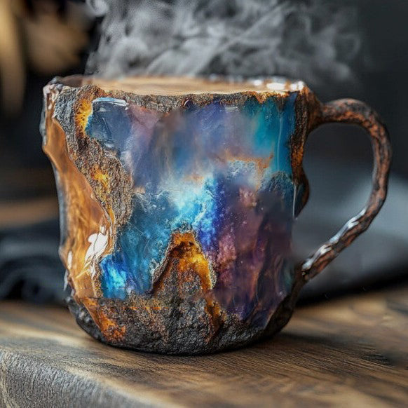 Cristava Mineralglas-Kaffeetassen – Glasbecher für Heißgetränke
