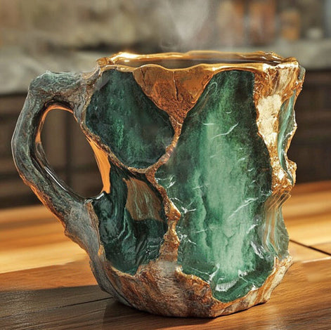 Cristava Mineralglas-Kaffeetassen – Glasbecher für Heißgetränke