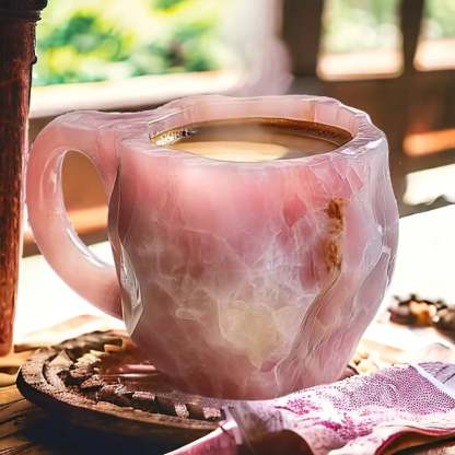 Cristava Mineralglas-Kaffeetassen – Glasbecher für Heißgetränke