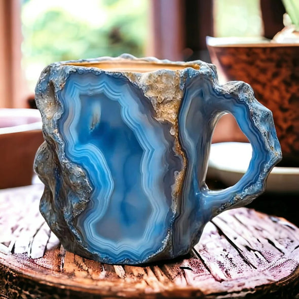Cristava Mineralglas-Kaffeetassen – Glasbecher für Heißgetränke