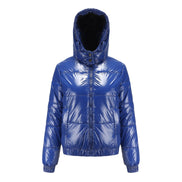 Damen Pufferjacke mit Kapuze und Glanzfinish – Mireva