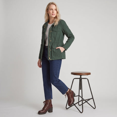 Damen Ankle Boots mit Blockabsatz, Schnürung und Reißverschluss Ravellia