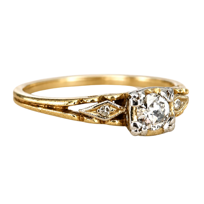 Damen Ring schmal mit klassischem Banddesign – Elviora