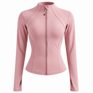 Damen Sportjacke mit Reißverschluss und Slim Fit – Velisara