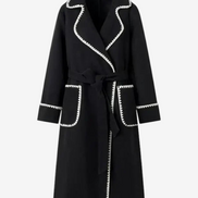 Damen Trenchcoat mit Taillengürtel und Seitentaschen Valmessa