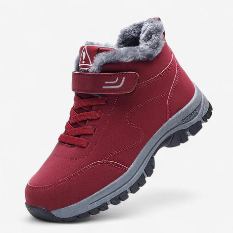 Damenschuhe mit Schnürung und runder Zehenform – Marevia