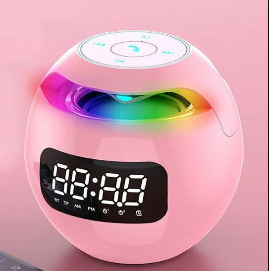Digitaler LED Wecker Mit Bluetooth – Stylisches Nachtlicht Für Jeden Raum 0