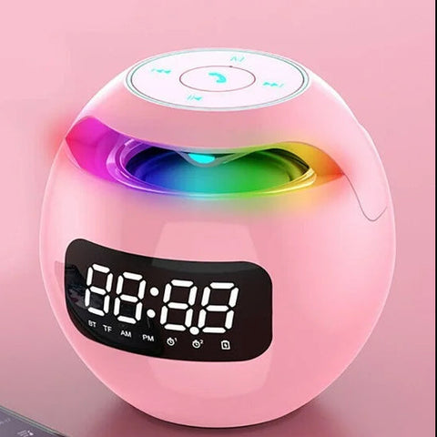 Digitaler LED Wecker Mit Bluetooth – Stylisches Nachtlicht Für Jeden Raum 0