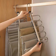 Edelstahl Kleiderbügel-Organizer mit Mehrfachstangen