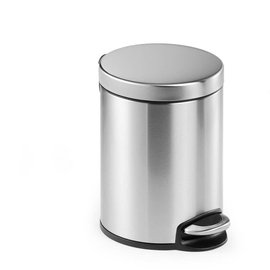 Edelstahl Treteimer 5L – Stilvolle Abfalllösung Für Jeden Raum 0