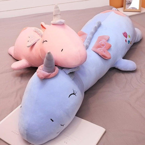 Einhorn LED-Nachtlicht – Weiches Plüschtier mit sanfter Beleuchtung
