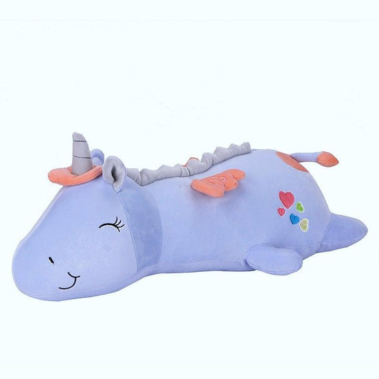 Einhorn LED-Nachtlicht – Weiches Plüschtier mit sanfter Beleuchtung
