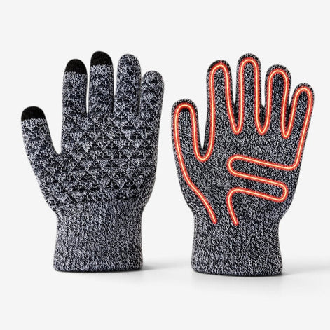 Elektrisch beheizbare Handschuhe mit USB-Aufladung und Touchscreen-Funktion – Calviro