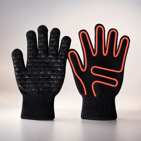 Elektrisch beheizbare Handschuhe mit USB-Aufladung und Touchscreen-Funktion – Calviro
