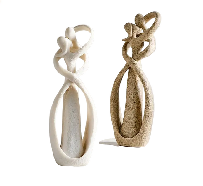 Ewige Umarmung – Zeitloses Kunstwerk für Eleganz und Stil 0