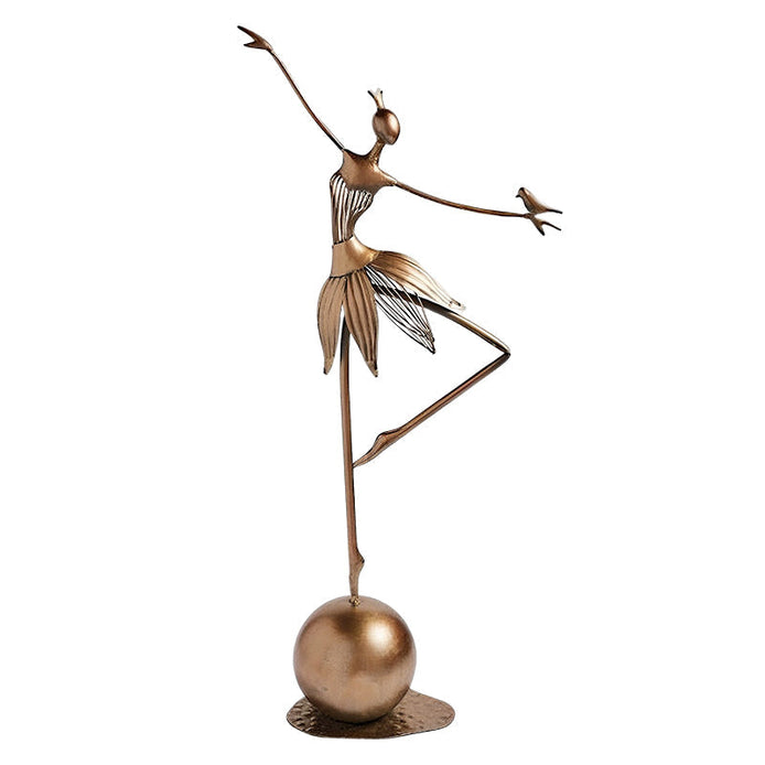 Florena Gartenfigur aus Metall