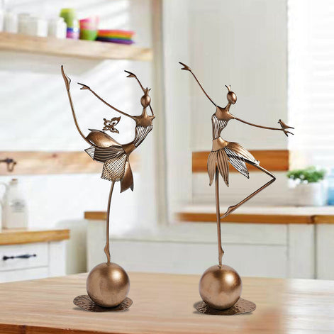 Florena Gartenfigur aus Metall
