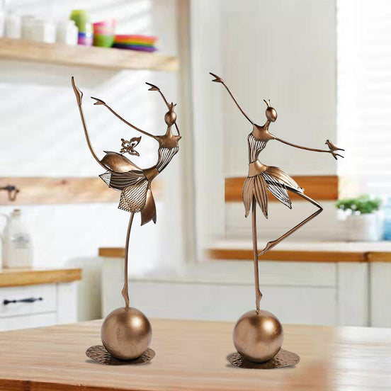 Florena Gartenfigur aus Metall