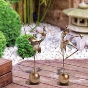 Florena Gartenfigur aus Metall