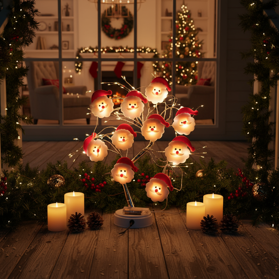 Frosto LED-Lichterkette – Motivreiche LED-Kette für Innenbereiche