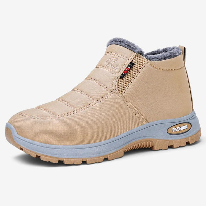 Gefütterte Stiefel mit Seitenreißverschluss Velrano