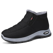 Gefütterte Stiefel mit Seitenreißverschluss Velrano