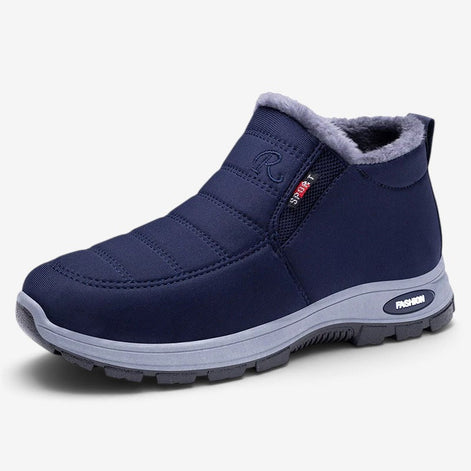 Gefütterte Stiefel mit Seitenreißverschluss Velrano