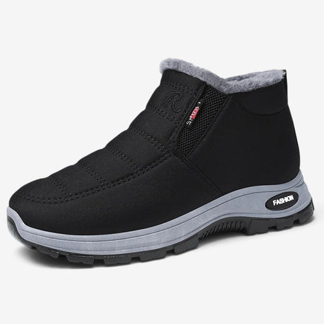 Gefütterte Stiefel mit Seitenreißverschluss Velrano