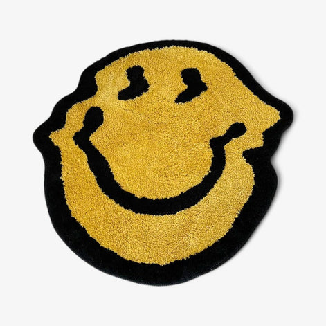Getufteter Teppich mit Smiley-Design