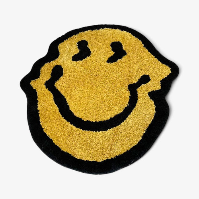 Getufteter Teppich mit Smiley-Design