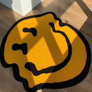 Getufteter Teppich mit Smiley-Design