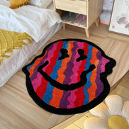 Getufteter Teppich mit Smiley-Design